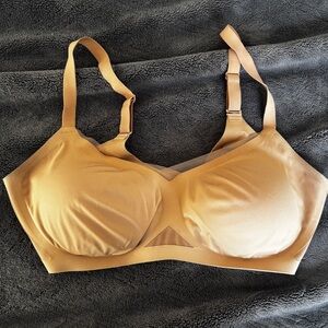 Honeylove Crossover Bra - Sand Color Size 1X (40C/40D)